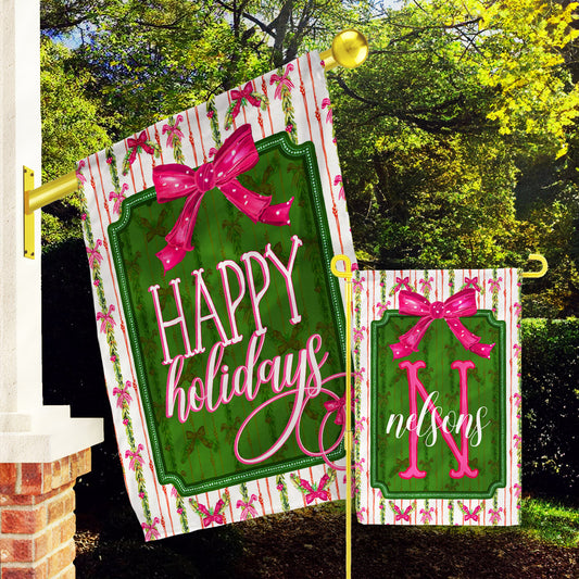 Christmas Personalized Flag