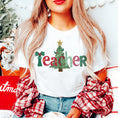 Load image into Gallery viewer, Graphic Tee, Tshirt, Teacher, Christmas, Holiday Teacher
