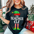 Load image into Gallery viewer, Graphic Tee, Tshirt, Teacher, Christmas, Holiday, Teacher Elf
