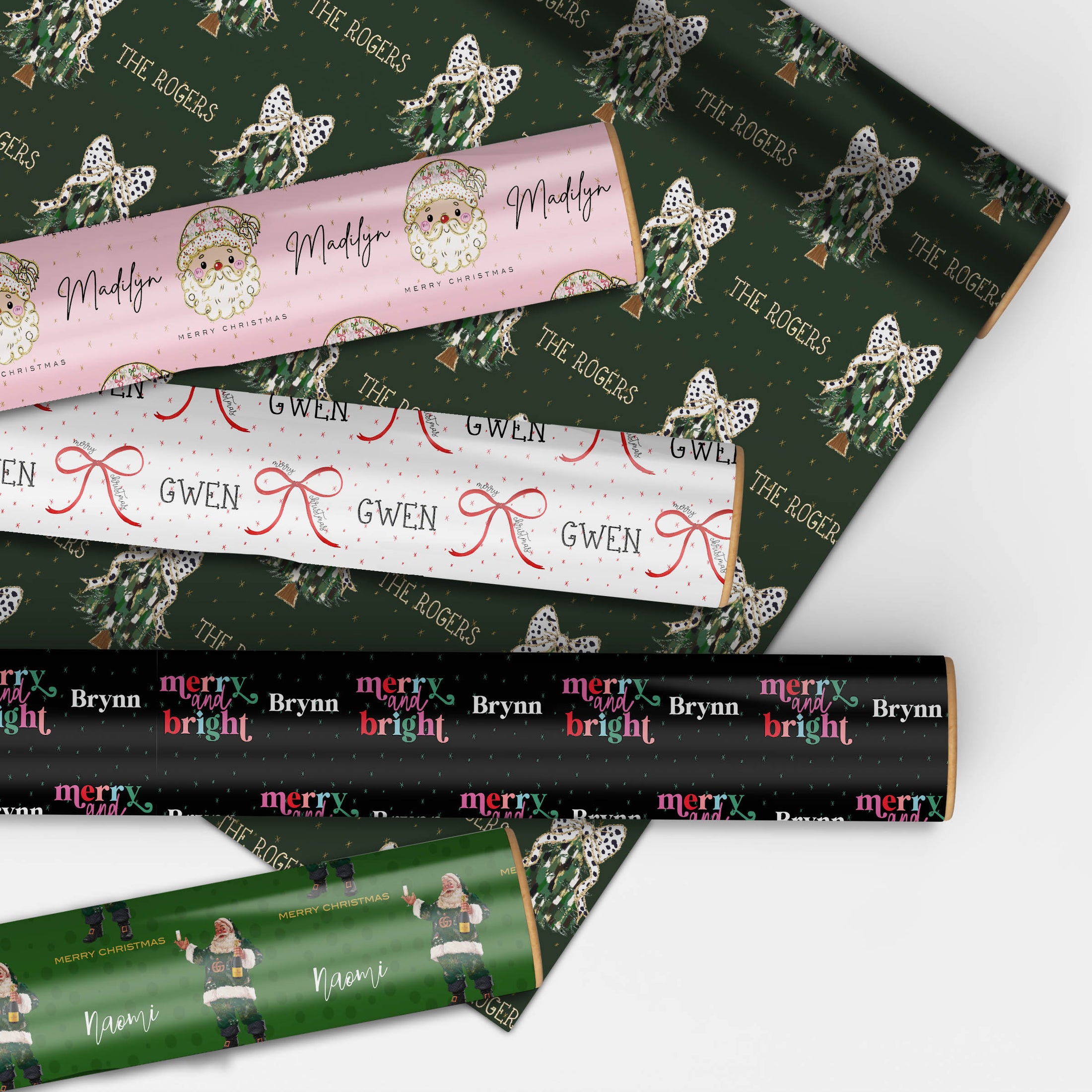 Custom Personalized Gift Wrapping Paper