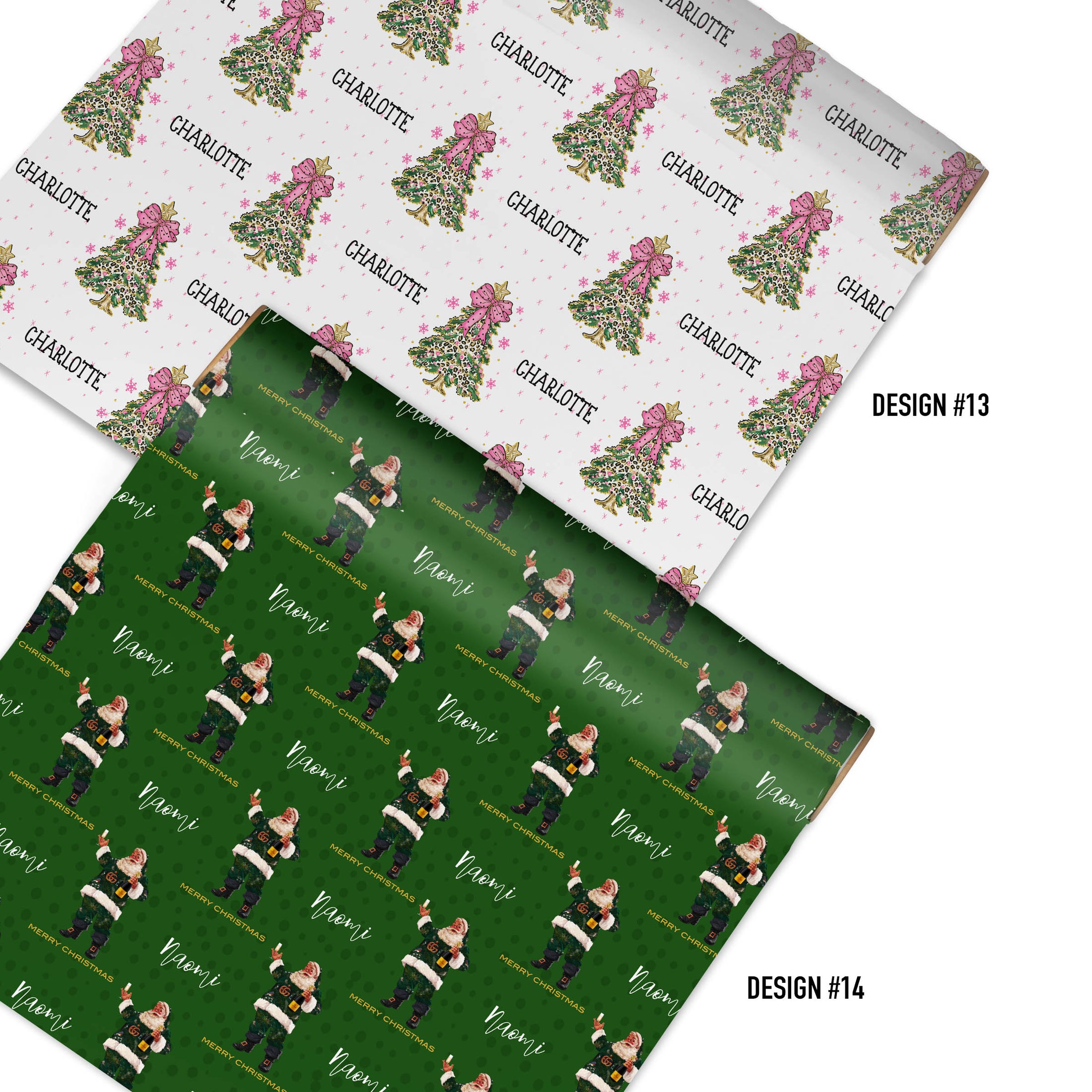 Custom Personalized Gift Wrapping Paper