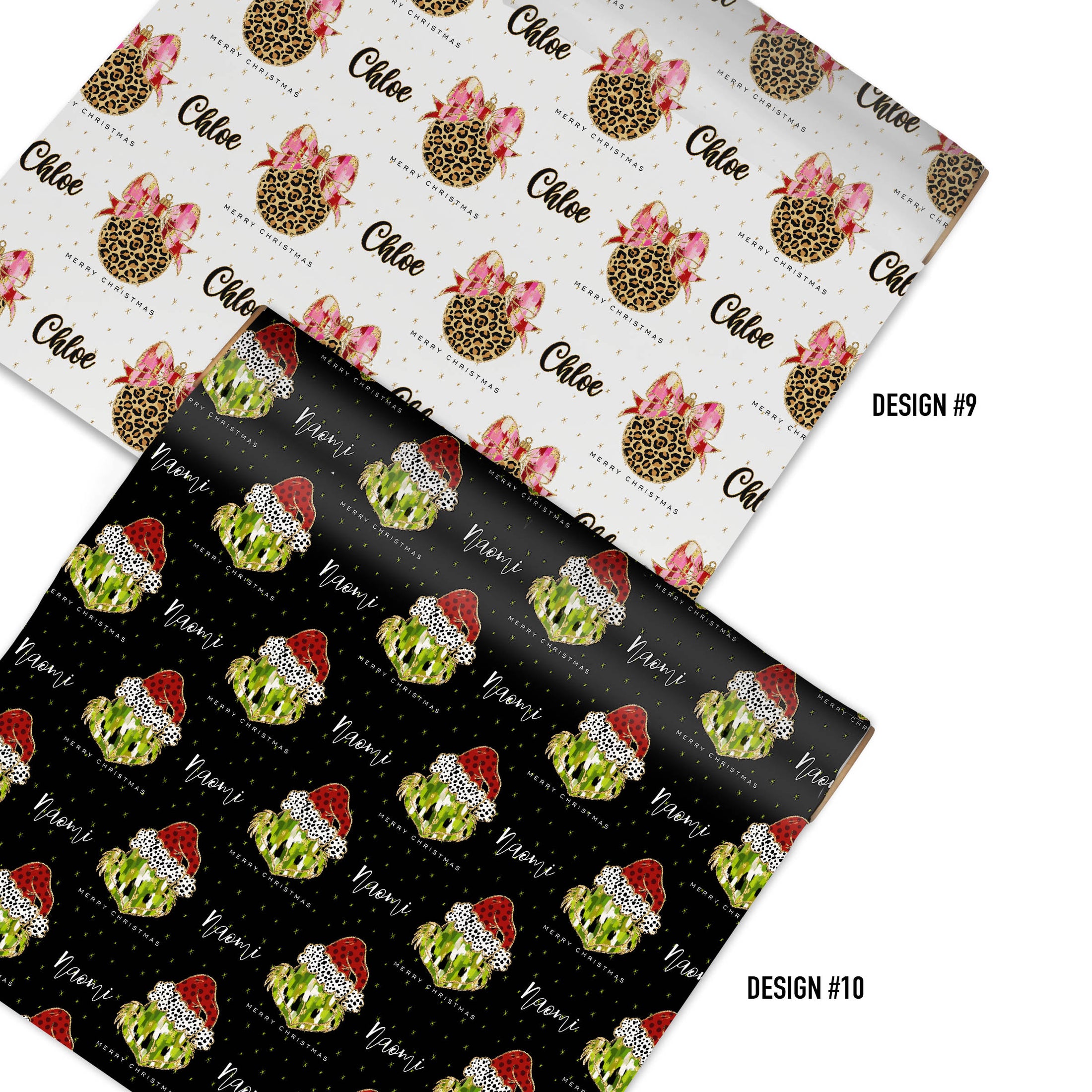 Custom Personalized Gift Wrapping Paper