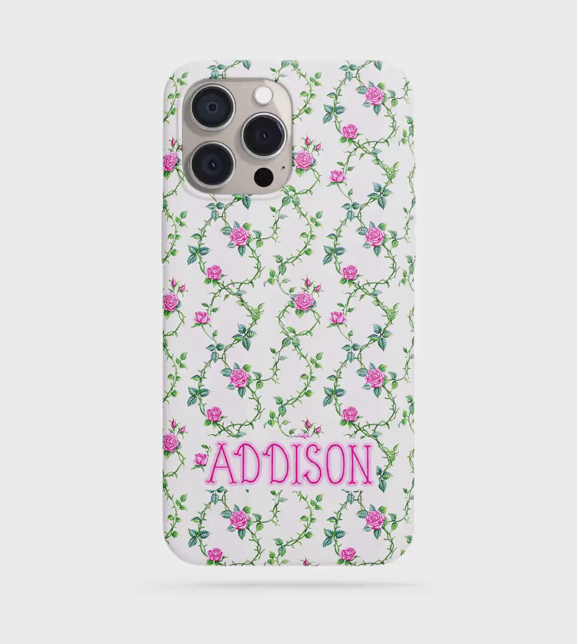 Personalized Name Initial Phone Case