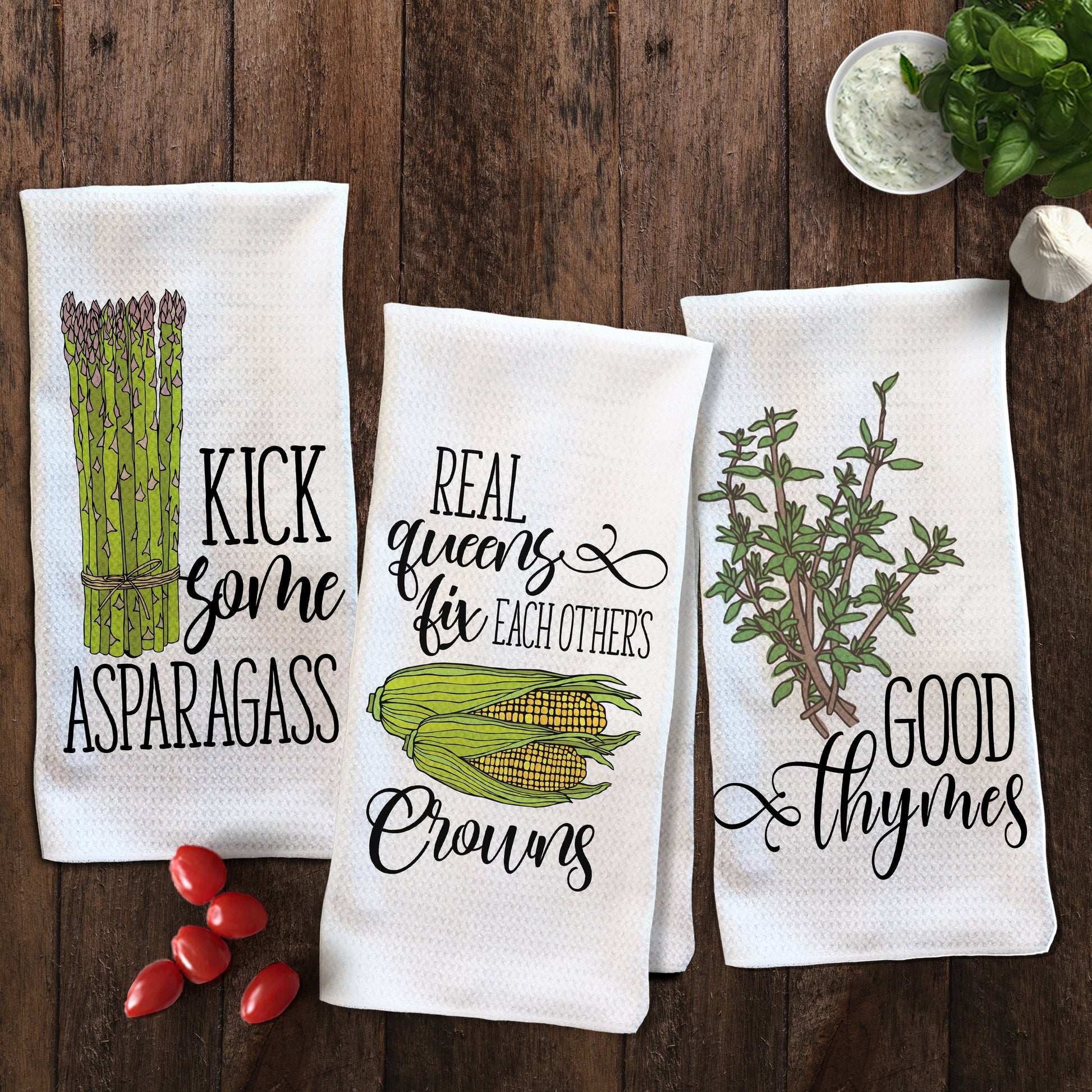 Kitchen Towels with Funny Sayings