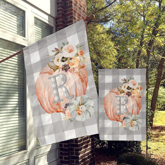 Fall Personalized Flag